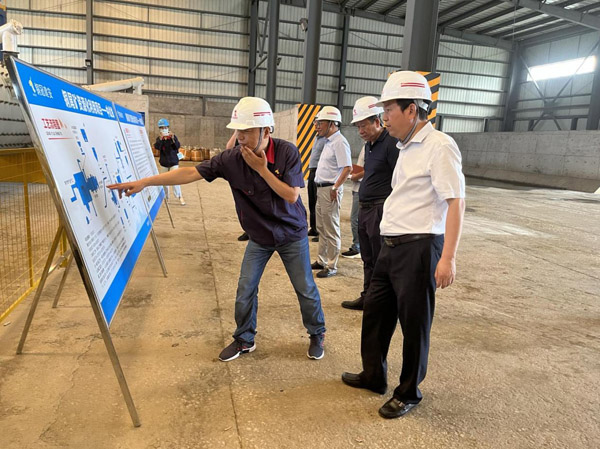 市副市長(zhǎng)汪發(fā)進(jìn)到建材公司調(diào)研  市副市長(zhǎng)汪發(fā)進(jìn)到建材公司調(diào)研