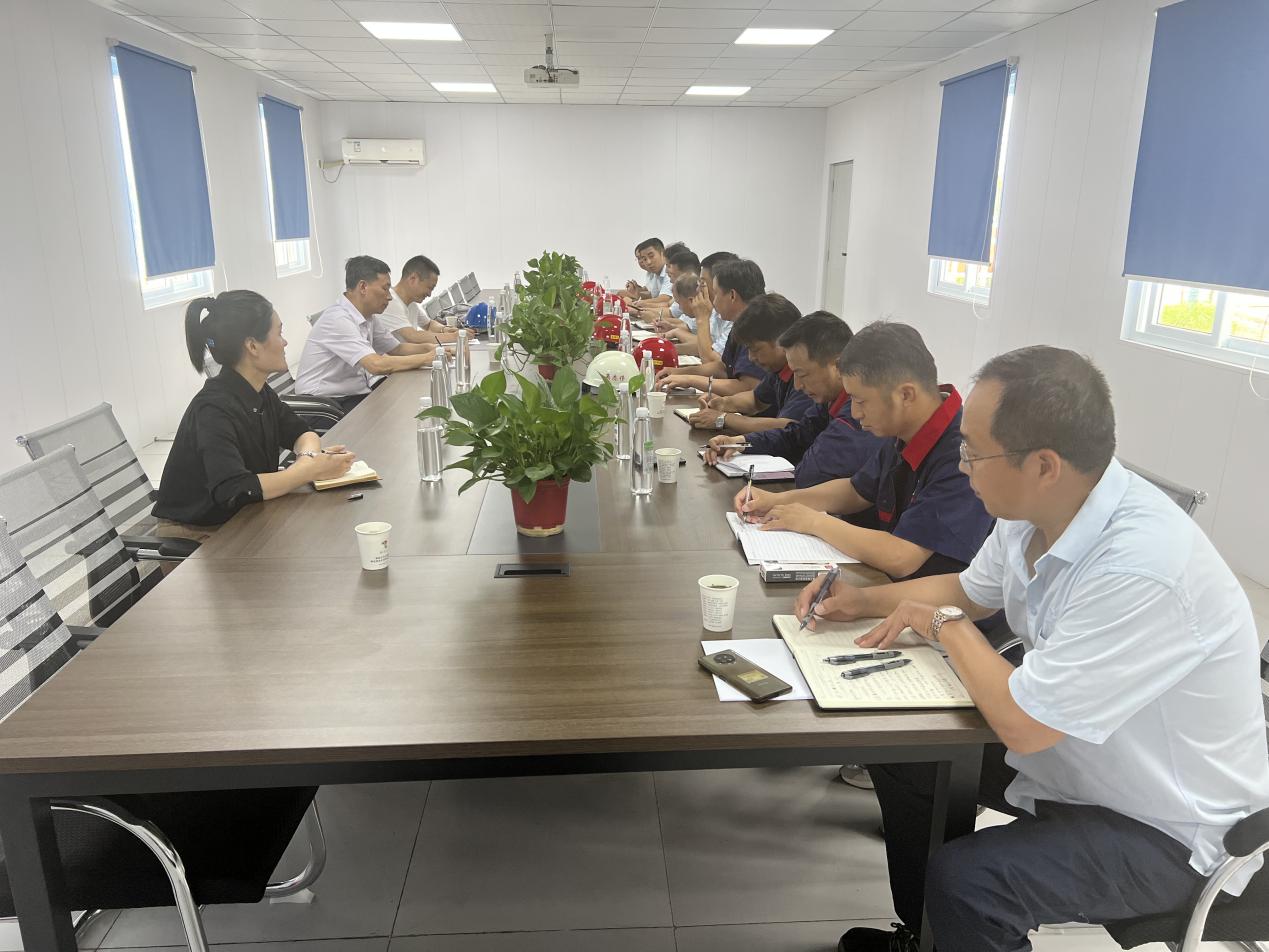 集團(tuán)公司總經(jīng)理丁士啟到銅基新材料項目調(diào)研指導(dǎo)工作  集團(tuán)公司總經(jīng)理丁士啟到銅基新材料項目調(diào)研指導(dǎo)工作